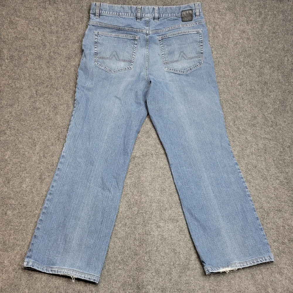 Alberto Jeans Mens 34x28 Streetwear Comfort Fit Straight Leg Americana